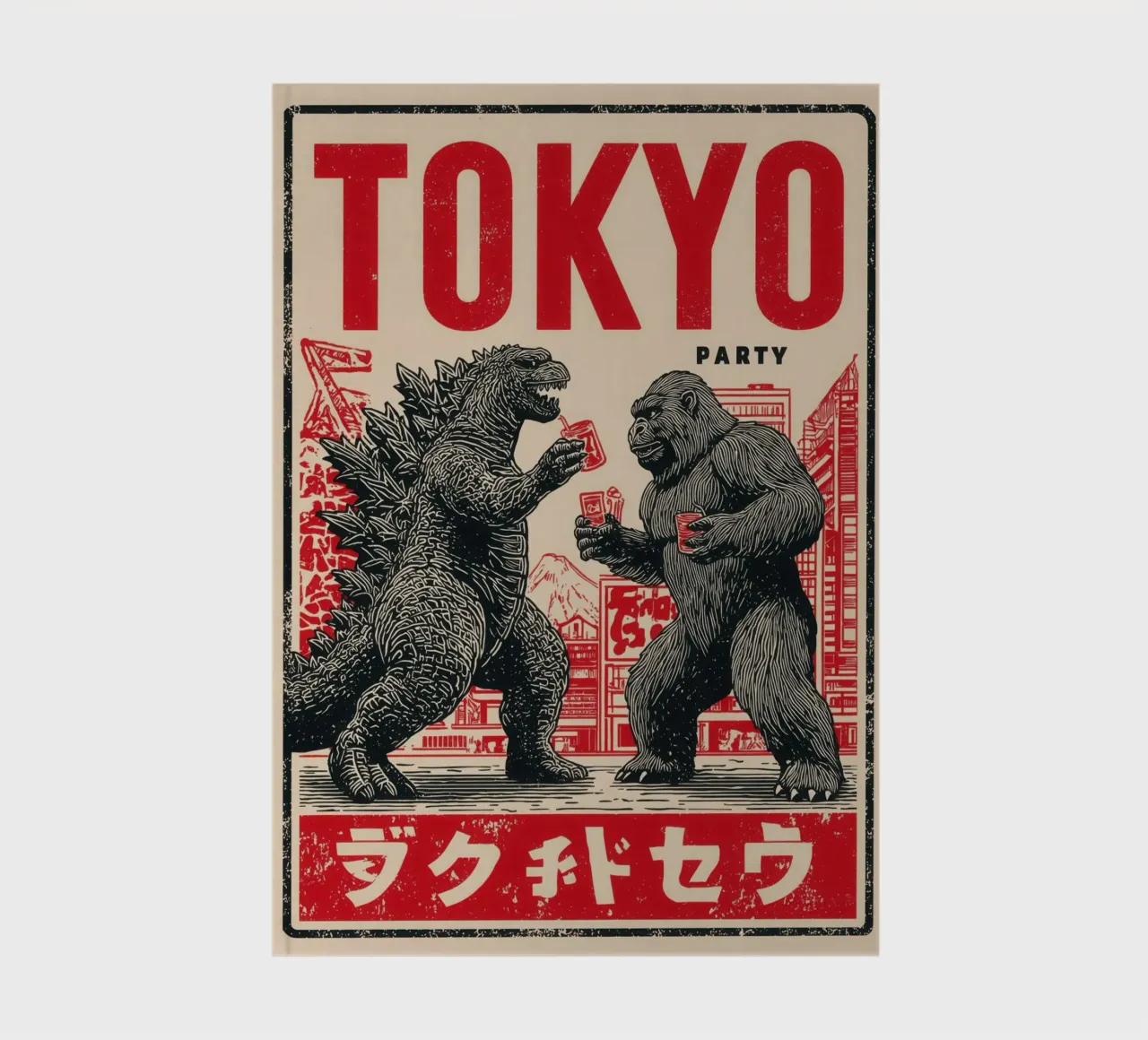 Tokyo Party | Godzilla e King Kong After-Hour diario da Autofocus
