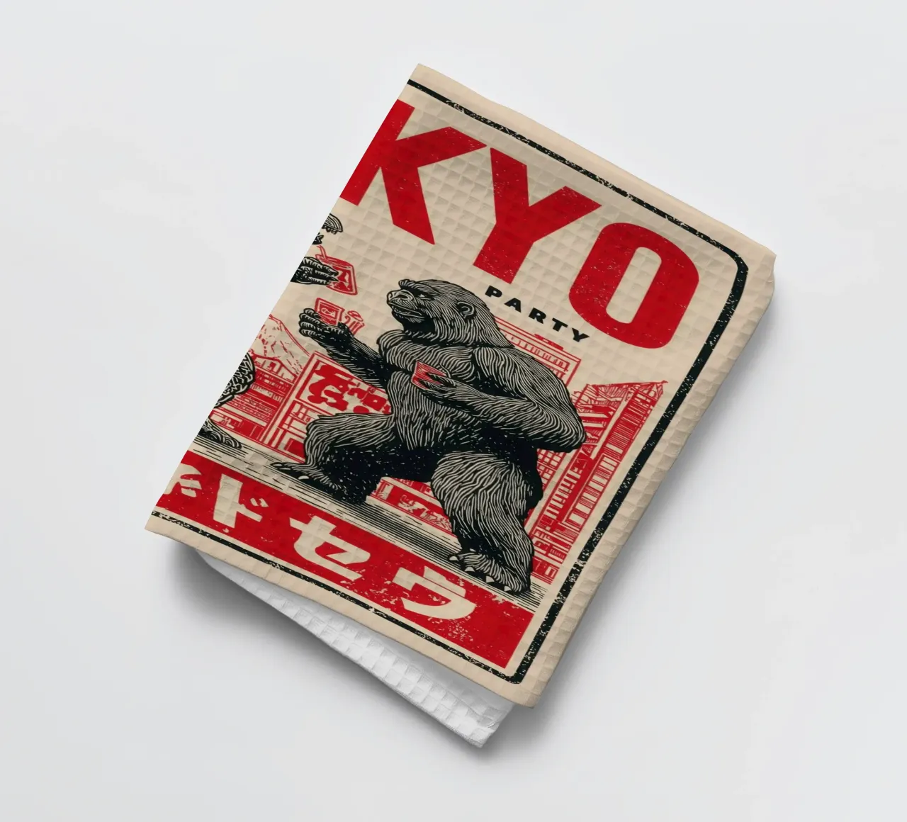 Tokyo Party | Godzilla e King Kong After-Hour canovaccio da cucina da Autofocus