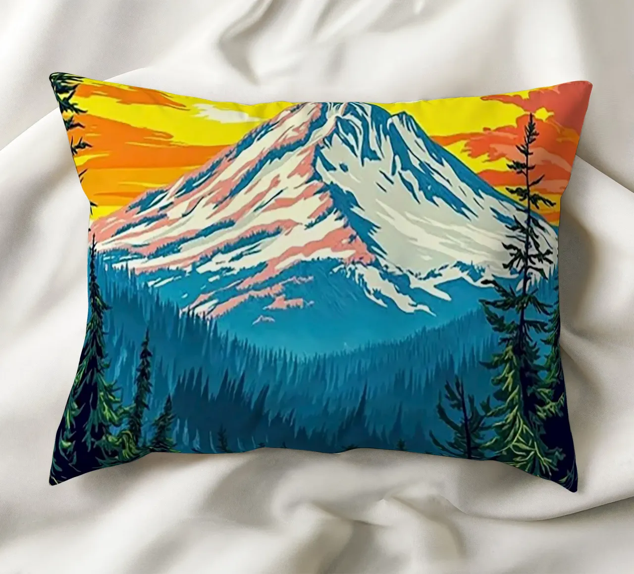 Monte Bachelor Oregon cuscino da Catvalenzuele