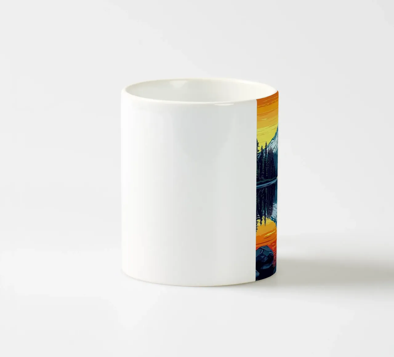 Monte Bachelor Oregon tazza in ceramica da Catvalenzuele
