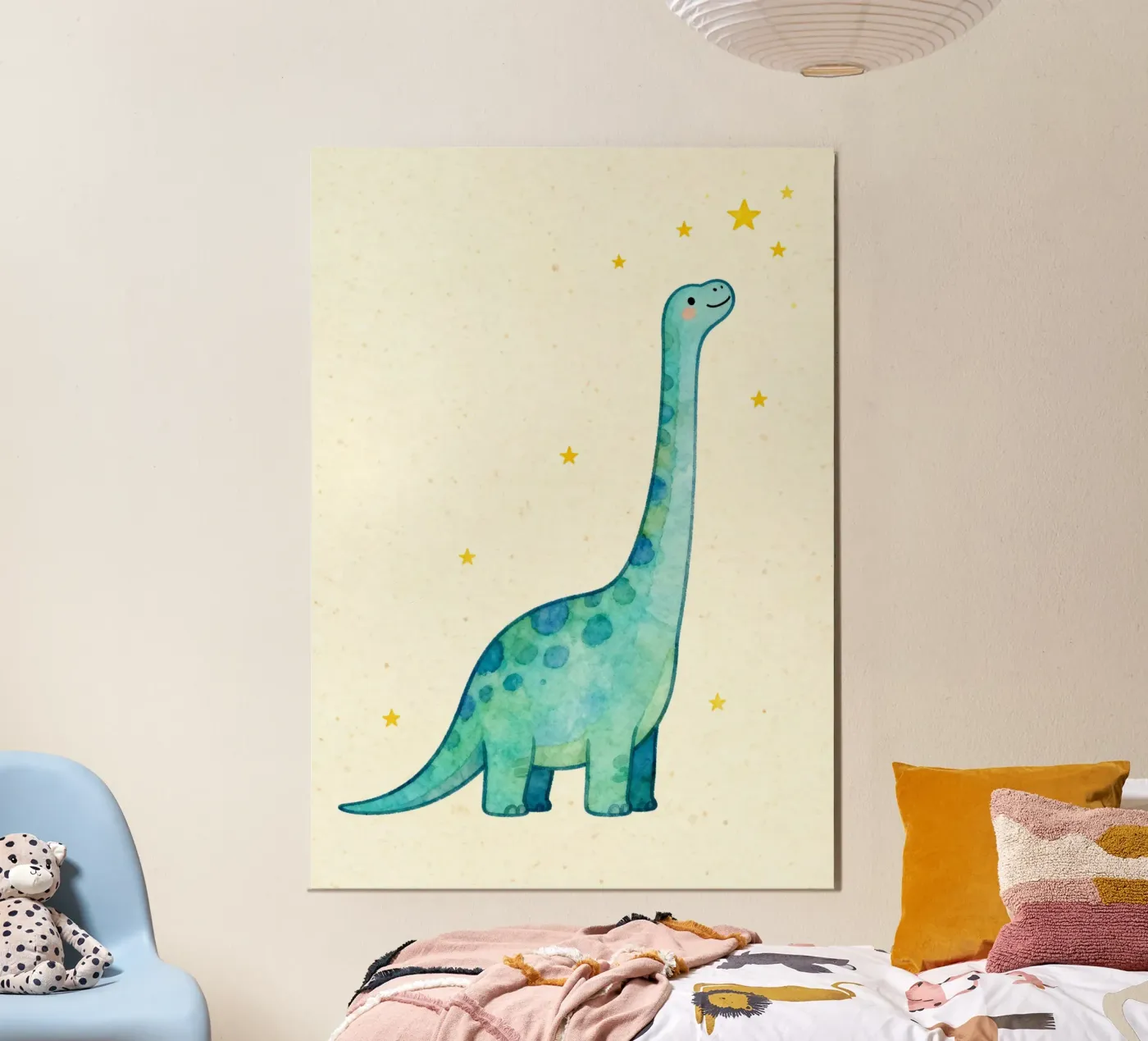 Brachiosaurus illustration poster da EverLuvv Studio