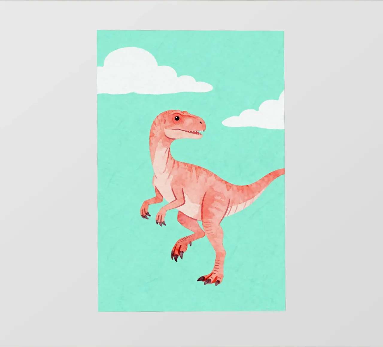 Velociraptor Fun pellicola backlit da EverLuvv Studio