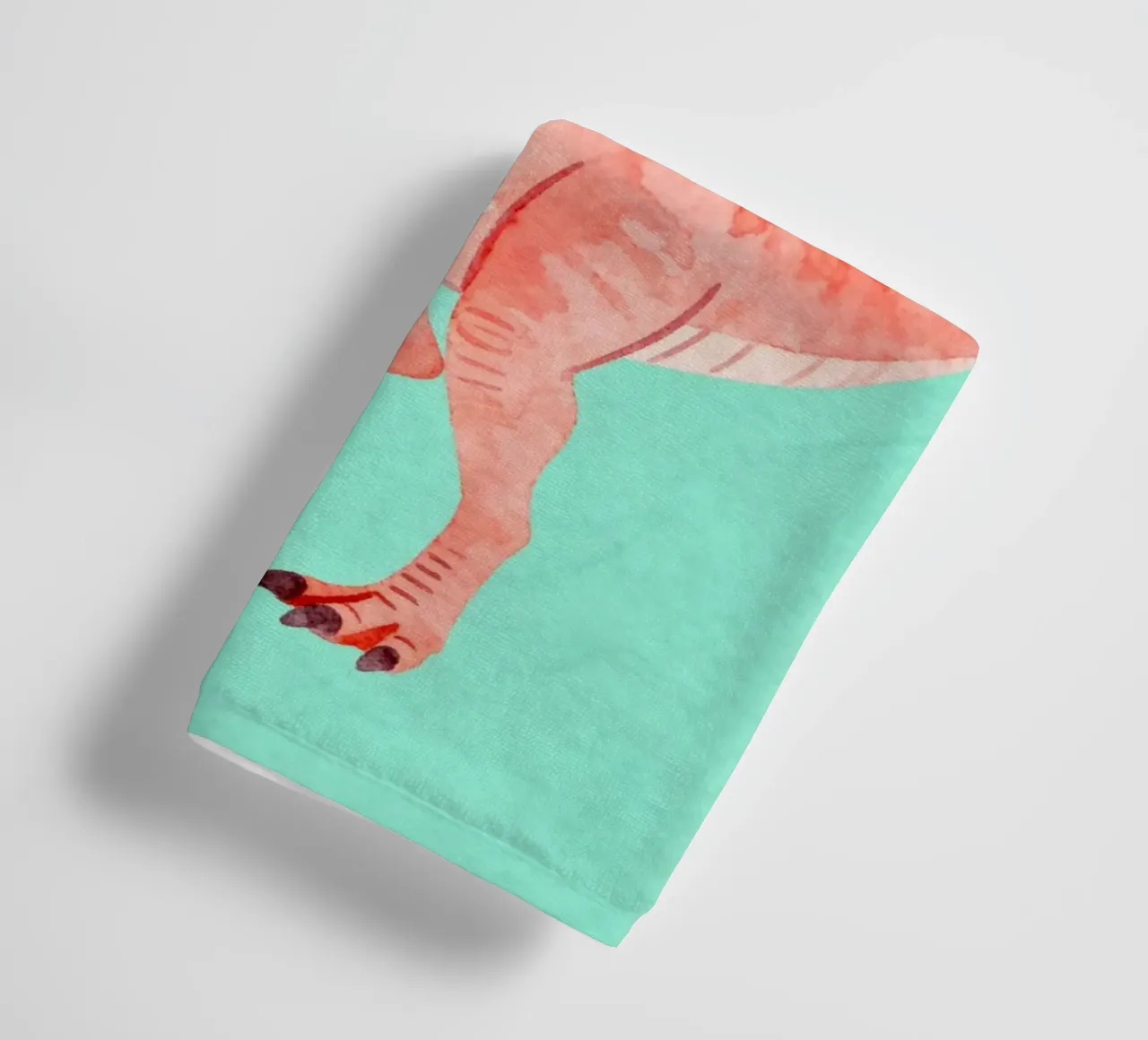Velociraptor Fun asciugamano da bagno da EverLuvv Studio