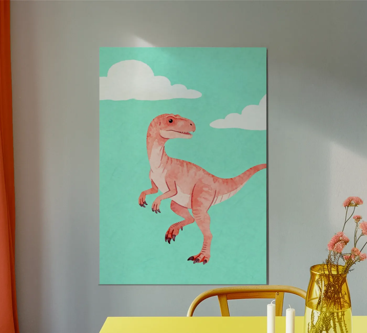 Velociraptor Fun poster da EverLuvv Studio