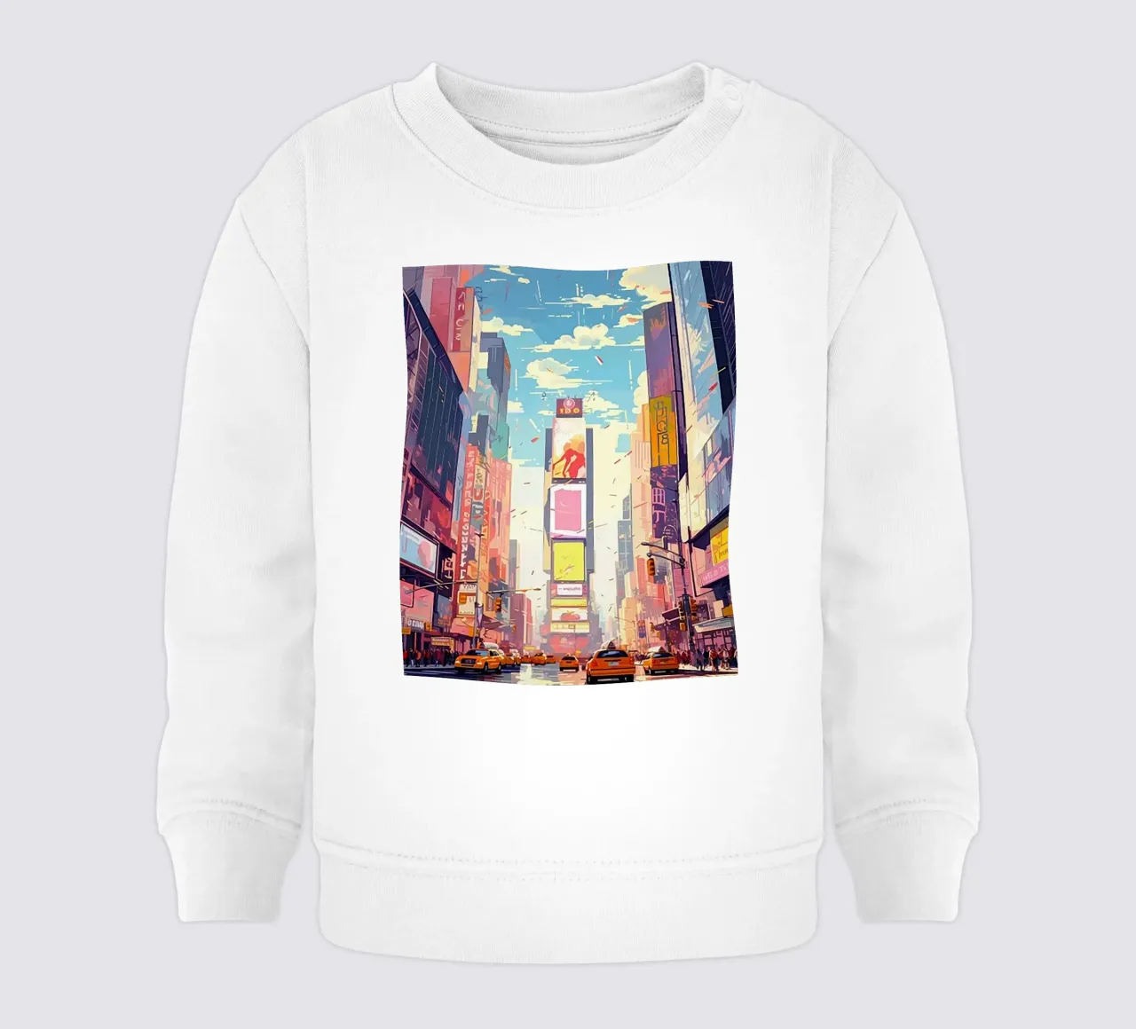 Times Square New York felpa neonato da Catvalenzuele