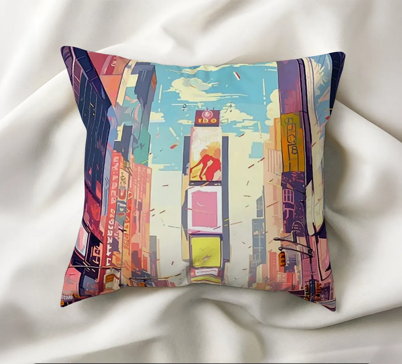 Times Square New York cuscino da Catvalenzuele