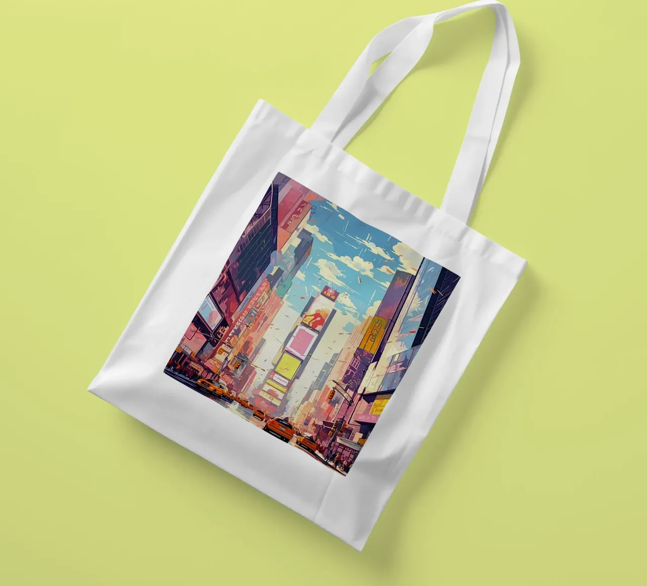 Times Square New York borsa in juta da Catvalenzuele