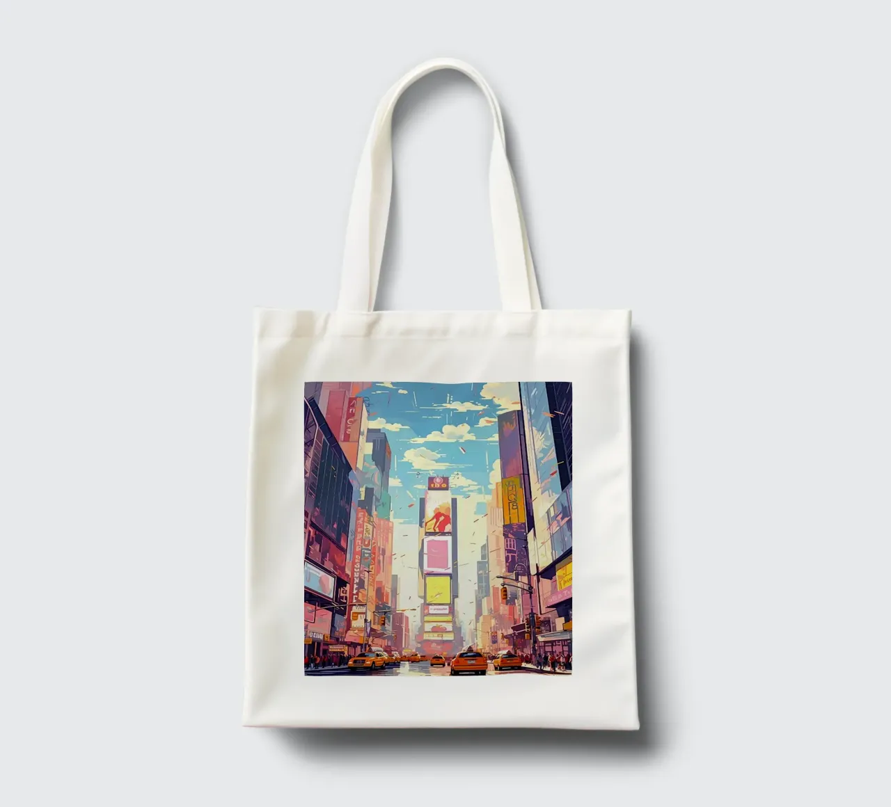 Times Square New York borsa in juta da Catvalenzuele