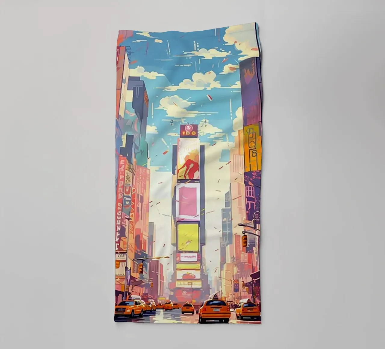 Times Square New York asciugamano da bagno da Catvalenzuele