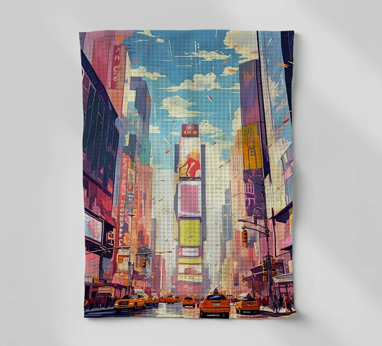 Times Square New York canovaccio da cucina da Catvalenzuele