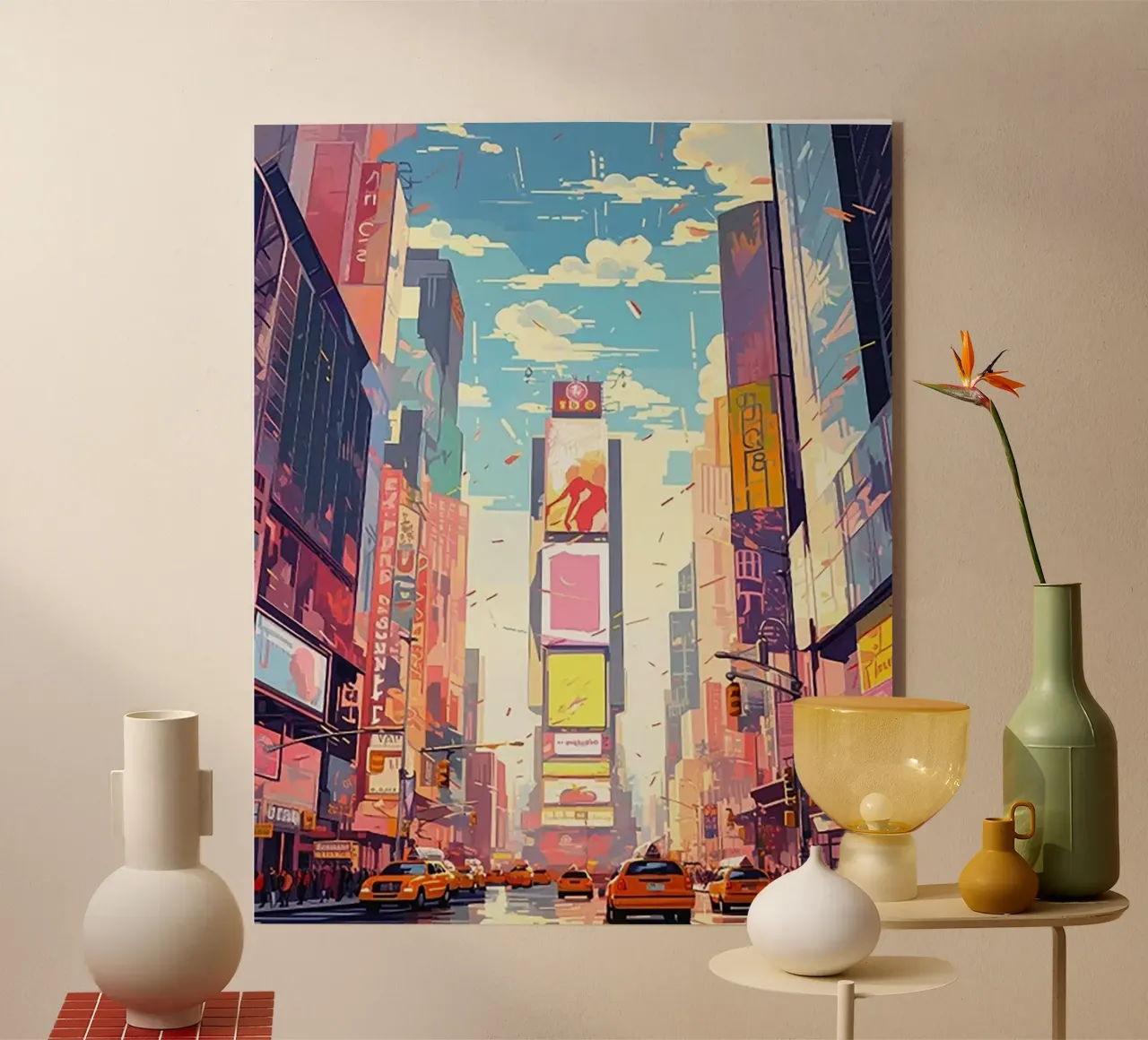 Times Square New York plexiglass da Catvalenzuele