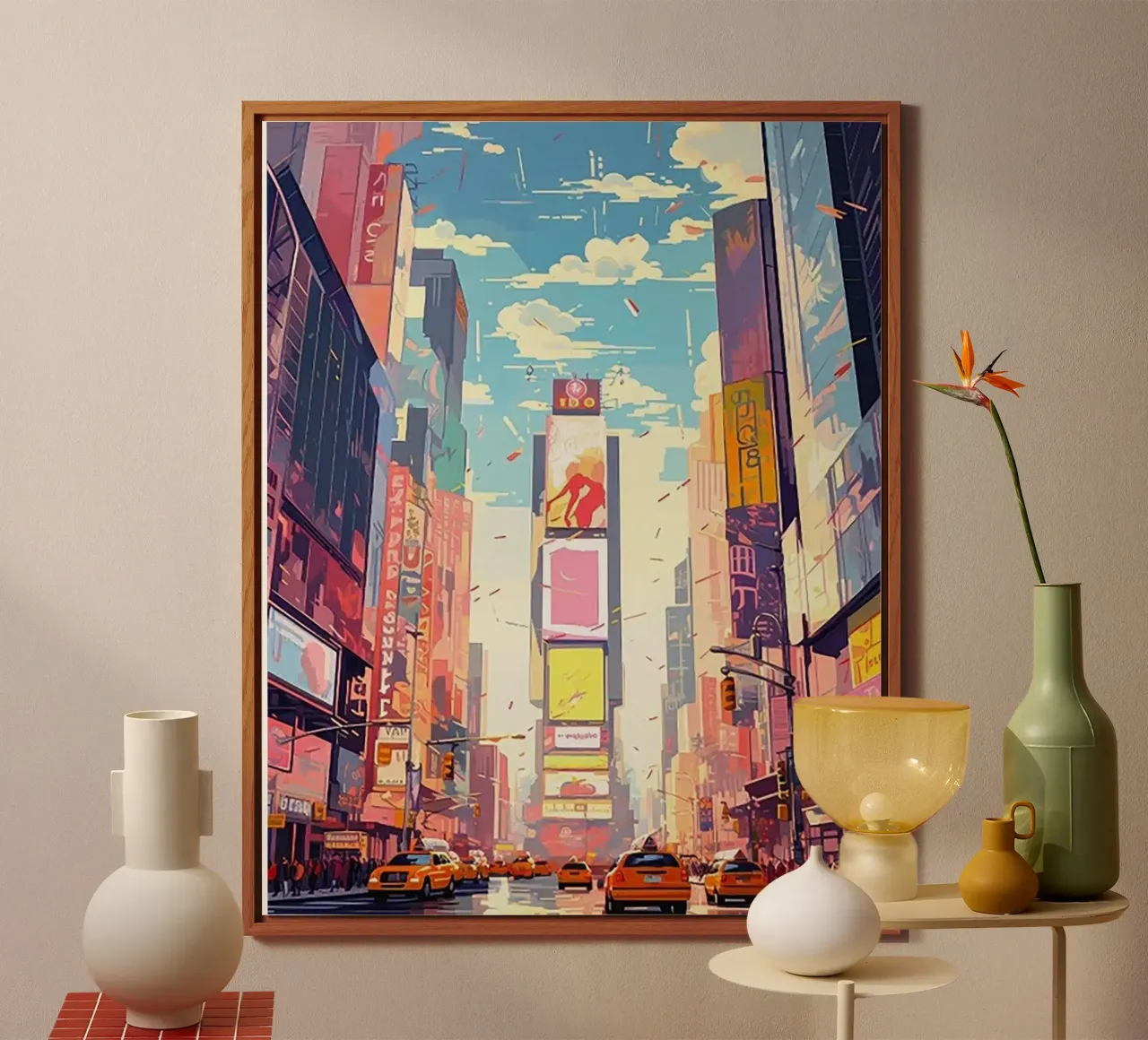 Times Square New York alluminio dibond da Catvalenzuele