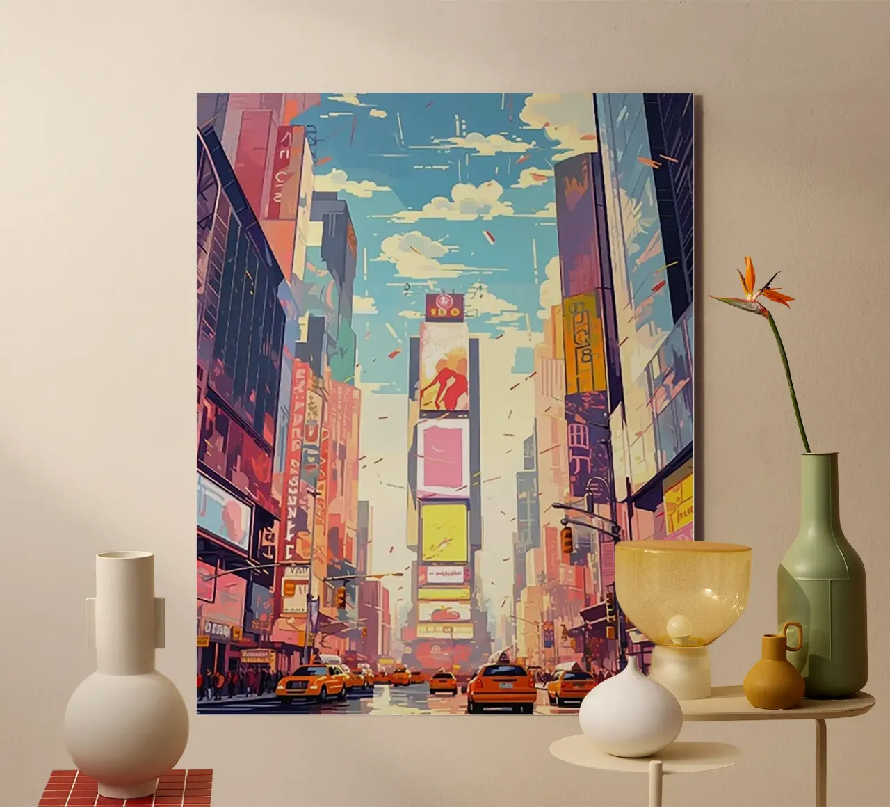 Times Square New York alluminio dibond da Catvalenzuele