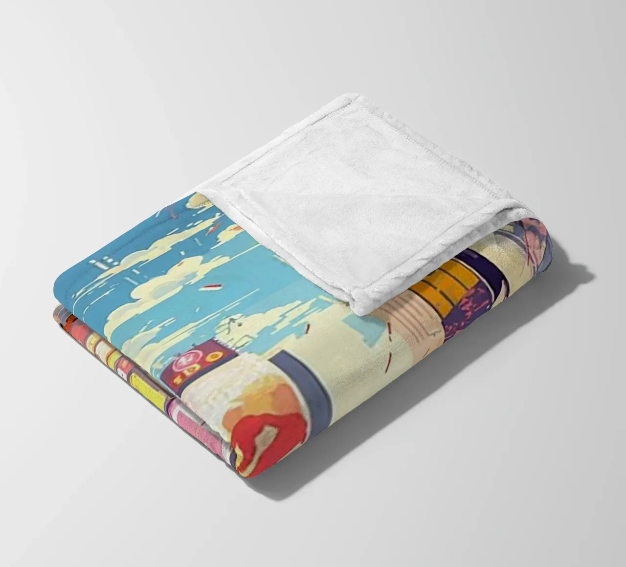 Times Square New York coperta in pile da Catvalenzuele