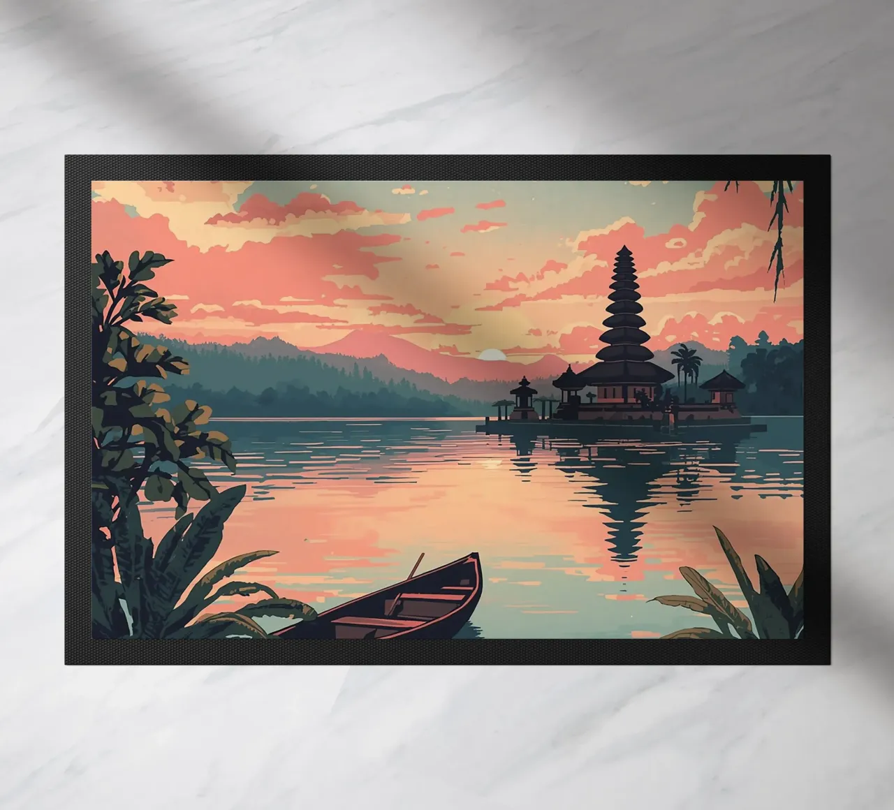 Templi a Bali zerbino da Catvalenzuele