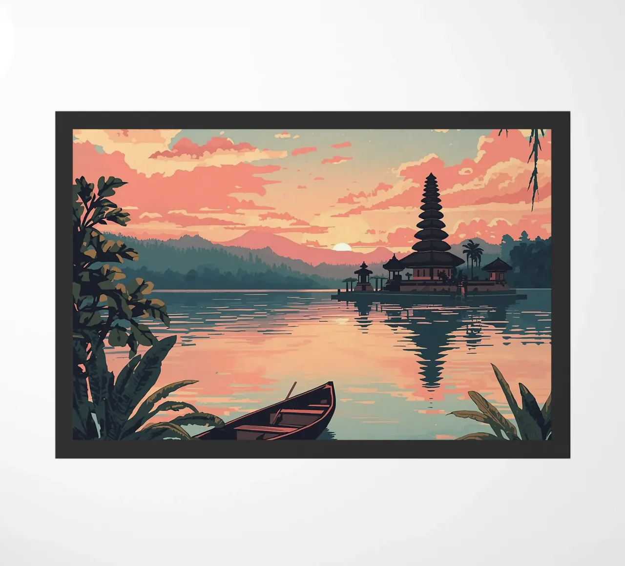 Templi a Bali zerbino da Catvalenzuele