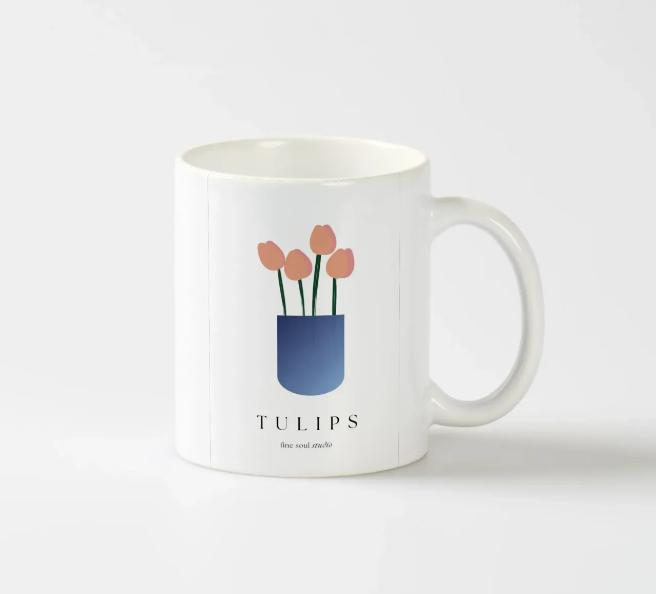 TULIPI tazza in ceramica da studio.ladina