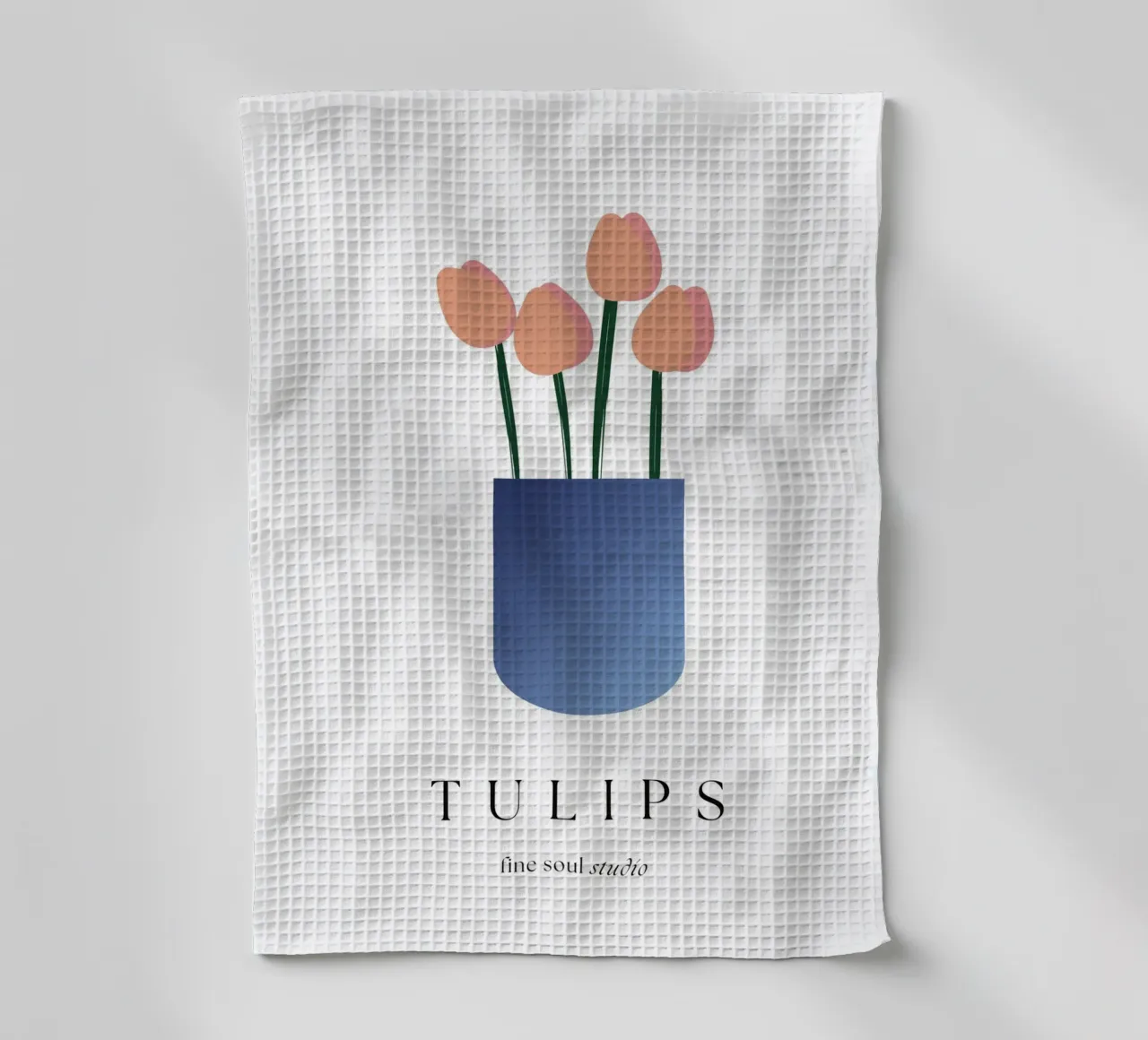 TULIPI canovaccio da cucina da studio.ladina