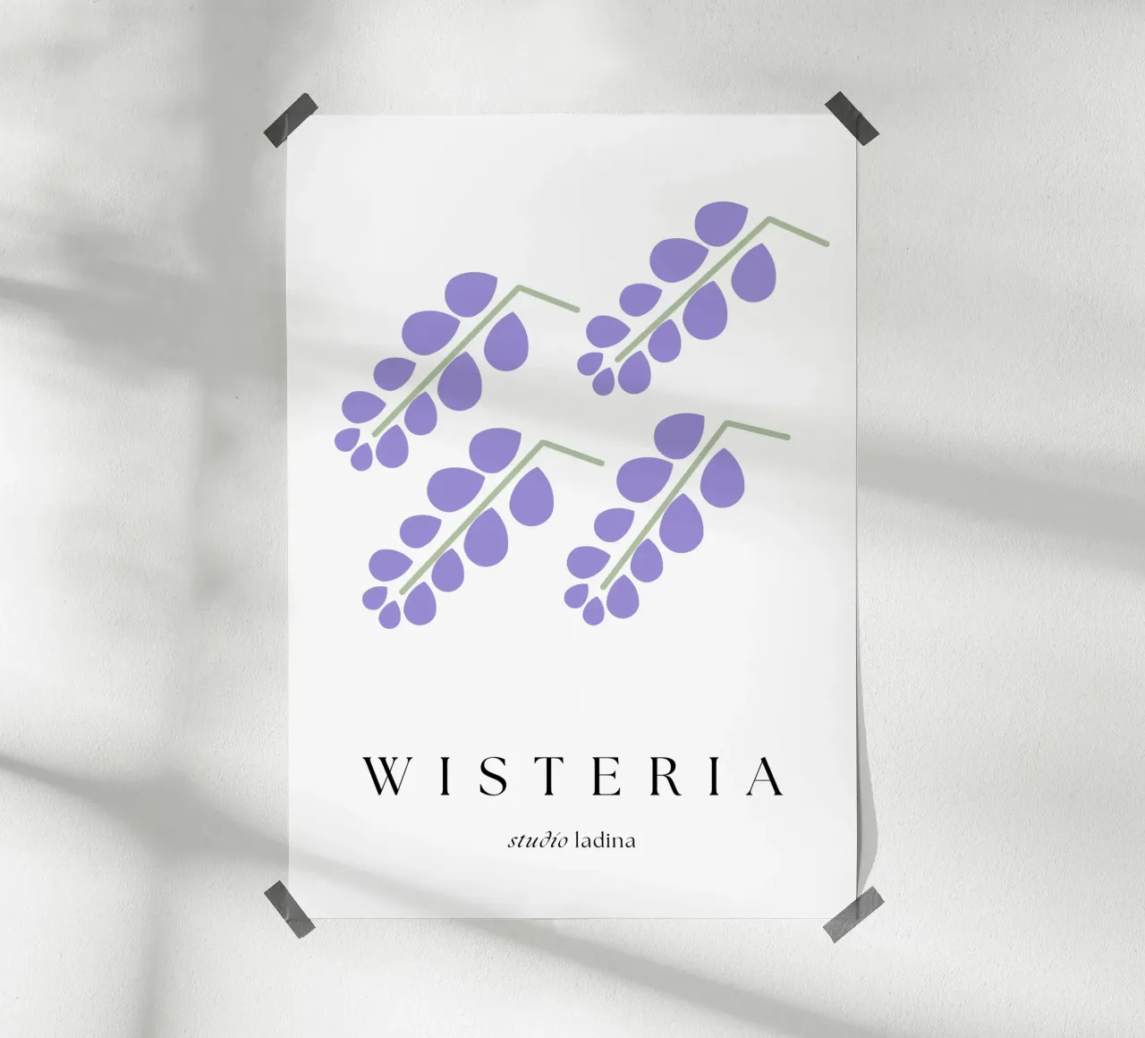 WISTERIA poster da studio.ladina