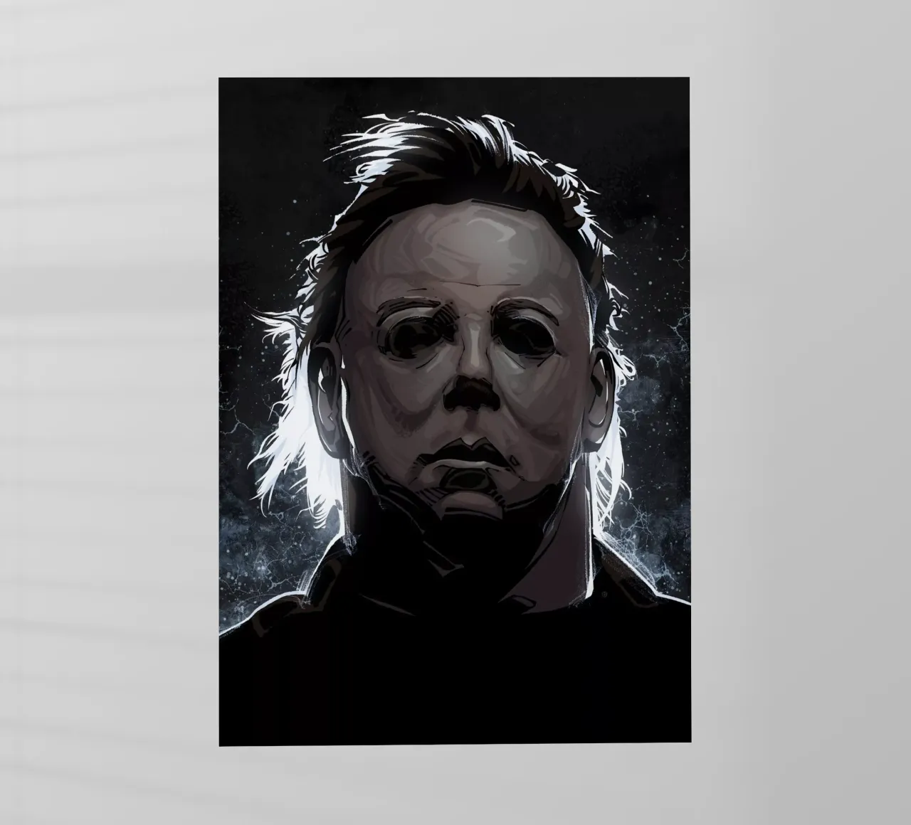 Michael Myers Halloween pellicola backlit da nabakumov