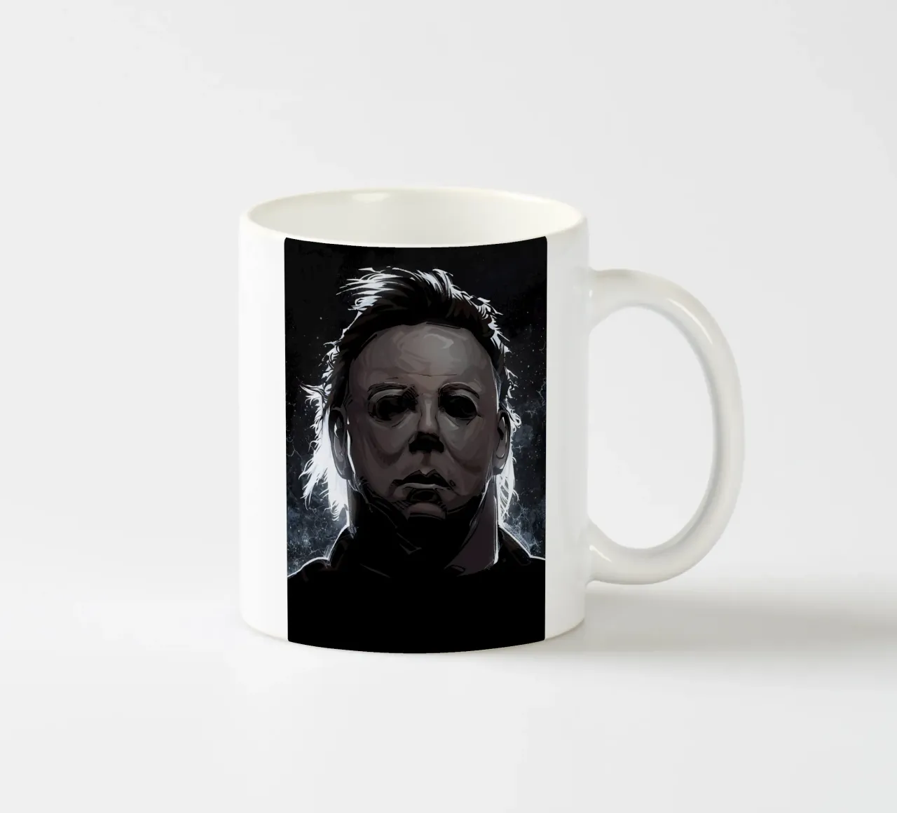 Michael Myers Halloween tazza in ceramica da nabakumov