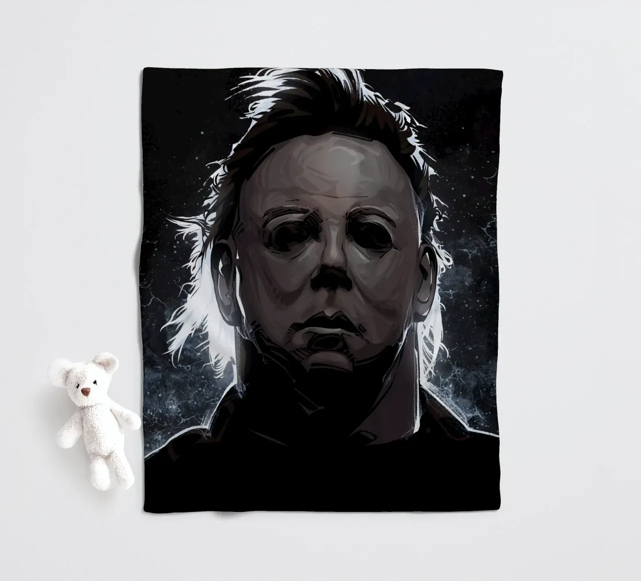 Michael Myers Halloween coperta in pile da nabakumov