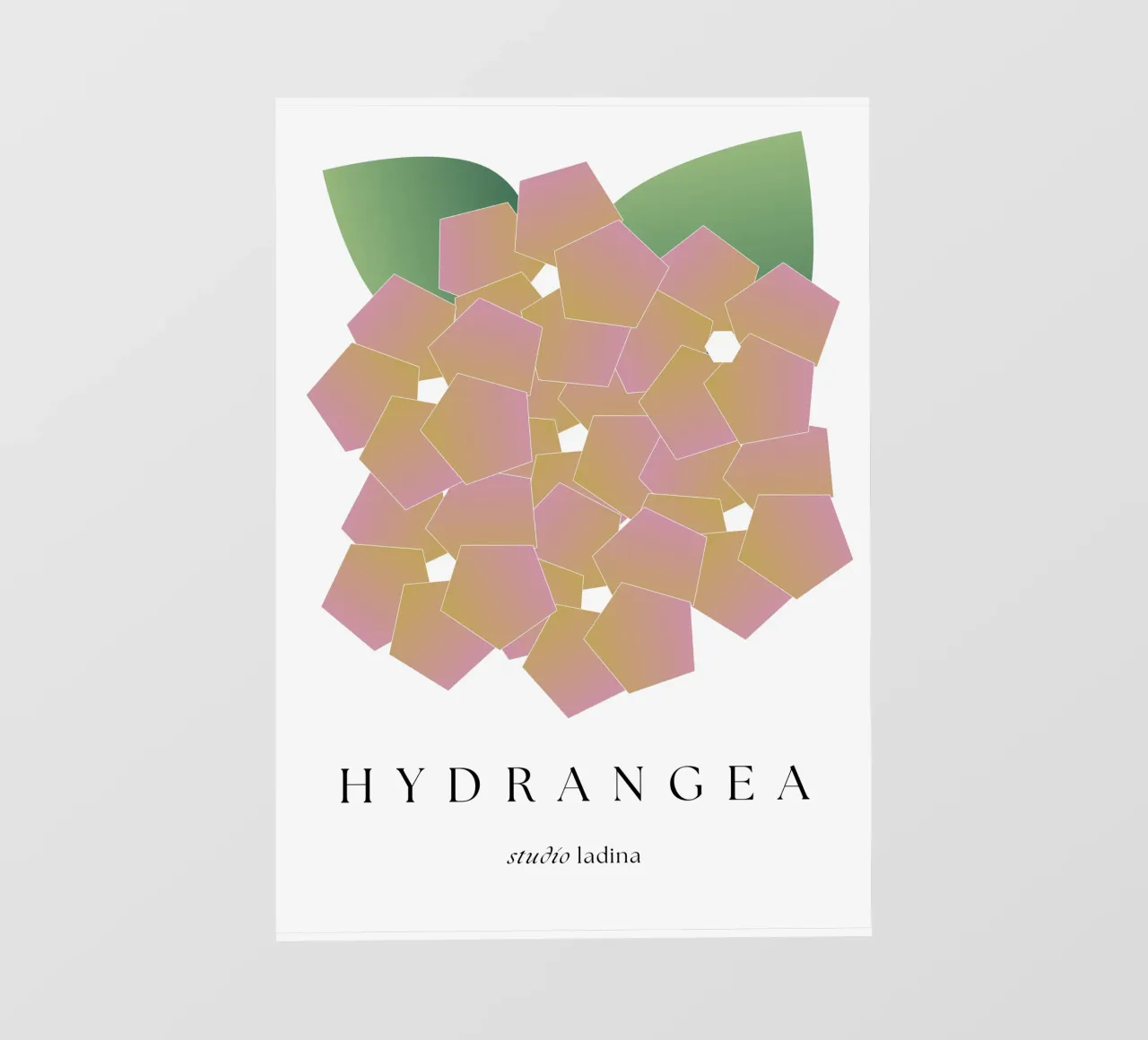 HYDRANGEA fotobehang van studio.ladina