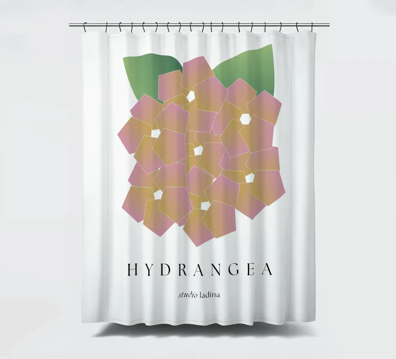HYDRANGEA Duschvorhang von studio.ladina