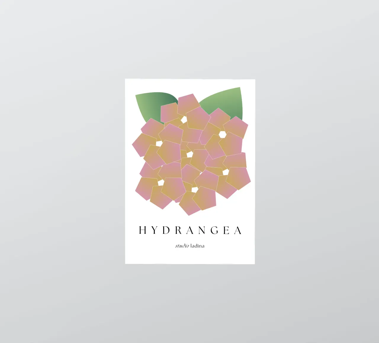 HYDRANGEA sticker by studio.ladina