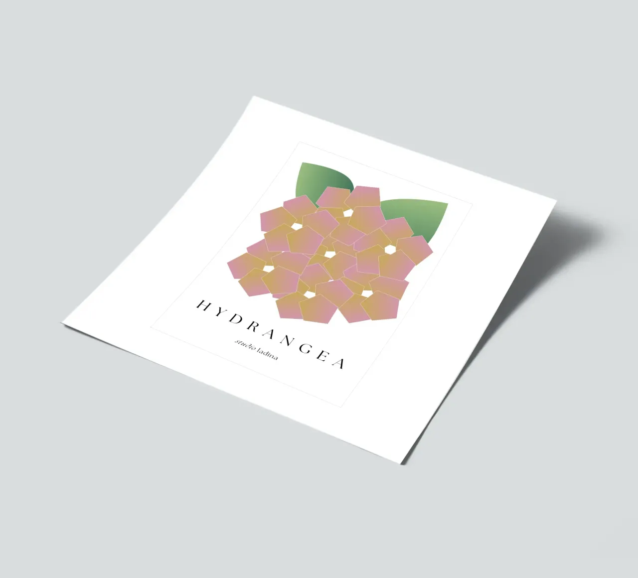 HYDRANGEA sticker sheet by studio.ladina