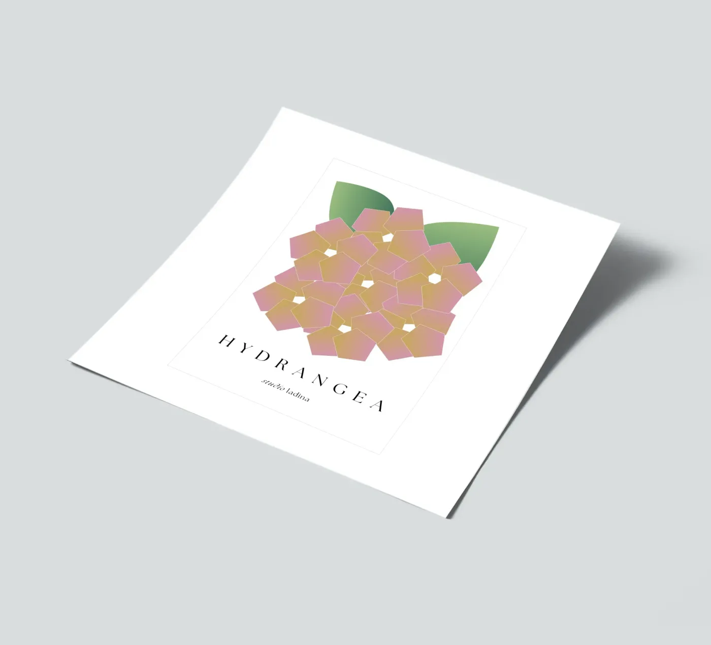 HYDRANGEA sticker sheet by studio.ladina