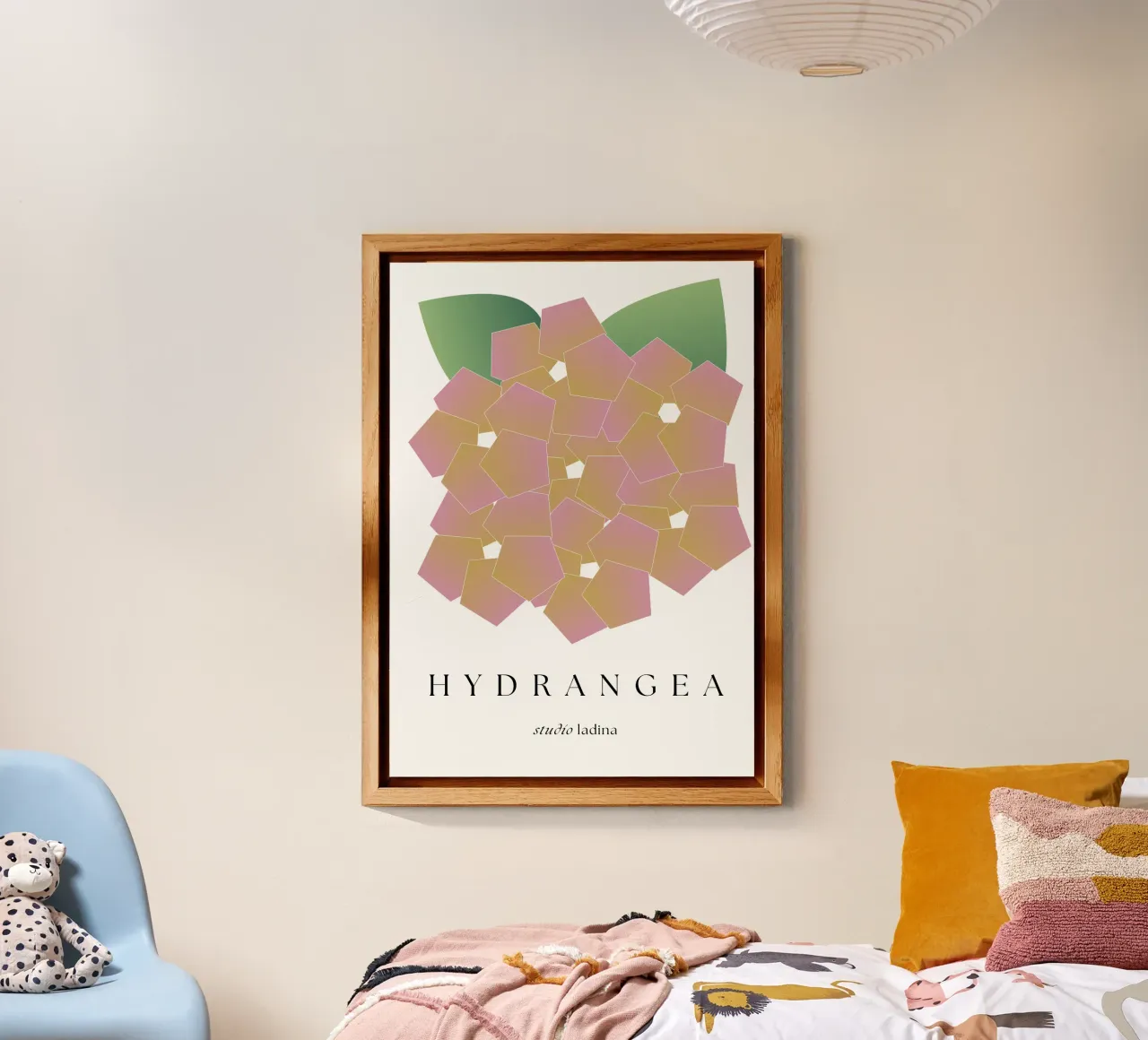 HYDRANGEA forex plate by studio.ladina