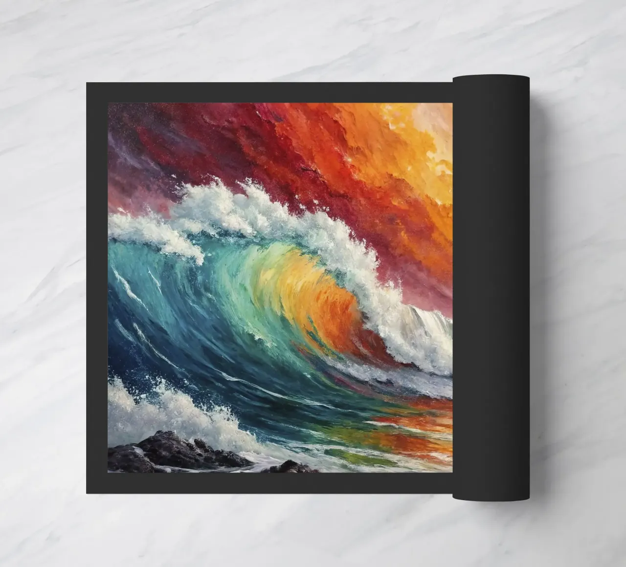 Onde arcobaleno zerbino da 🎁 NOBELART