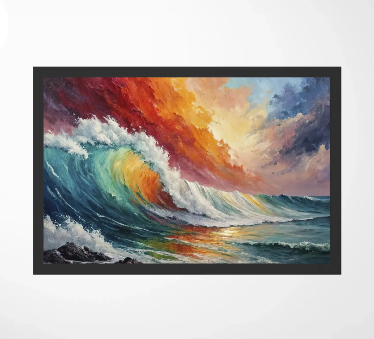 Onde arcobaleno zerbino da 🎁 NOBELART