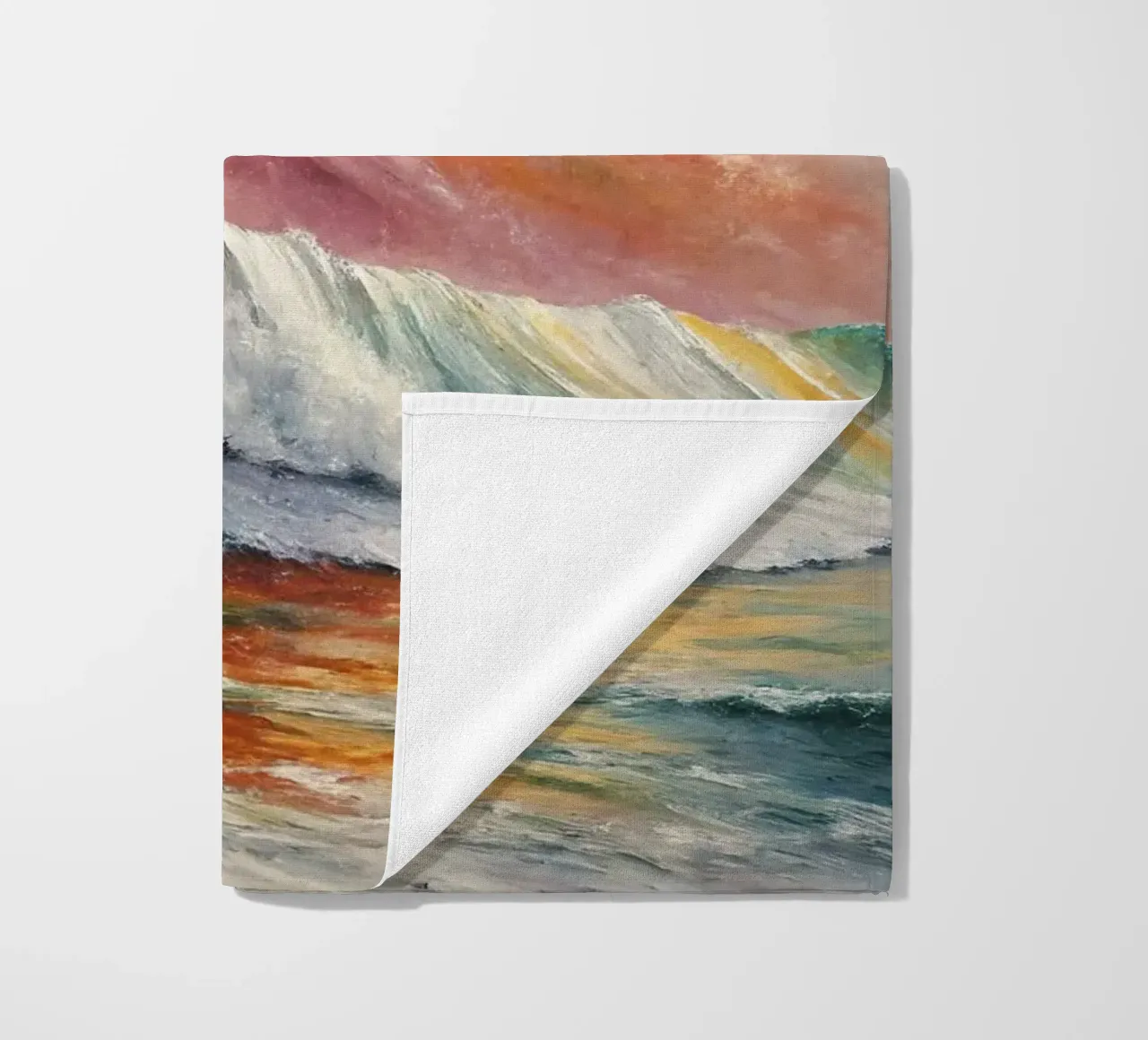 Onde arcobaleno telo mare da 🎁 NOBELART