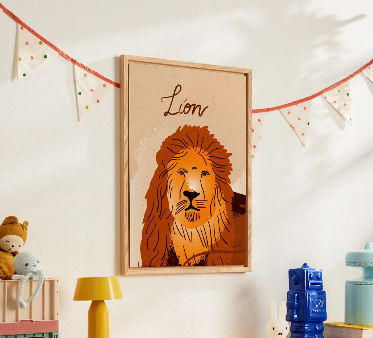 Leone saggio plexiglass da Keva Epale