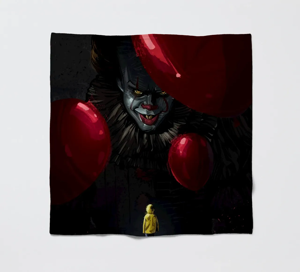 Pennywise It Clown coperta in pile da nabakumov