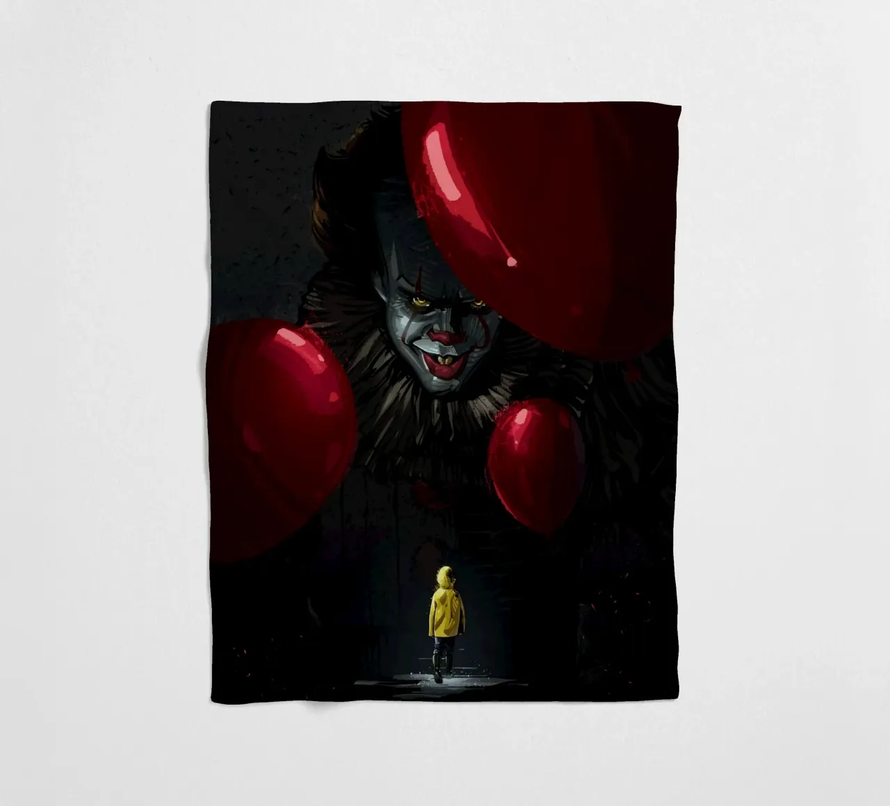 Pennywise It Clown coperta in pile da nabakumov
