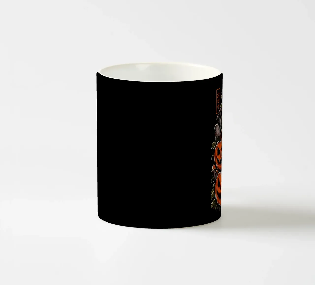 La notte della zucca tazza in ceramica da LM2KONE