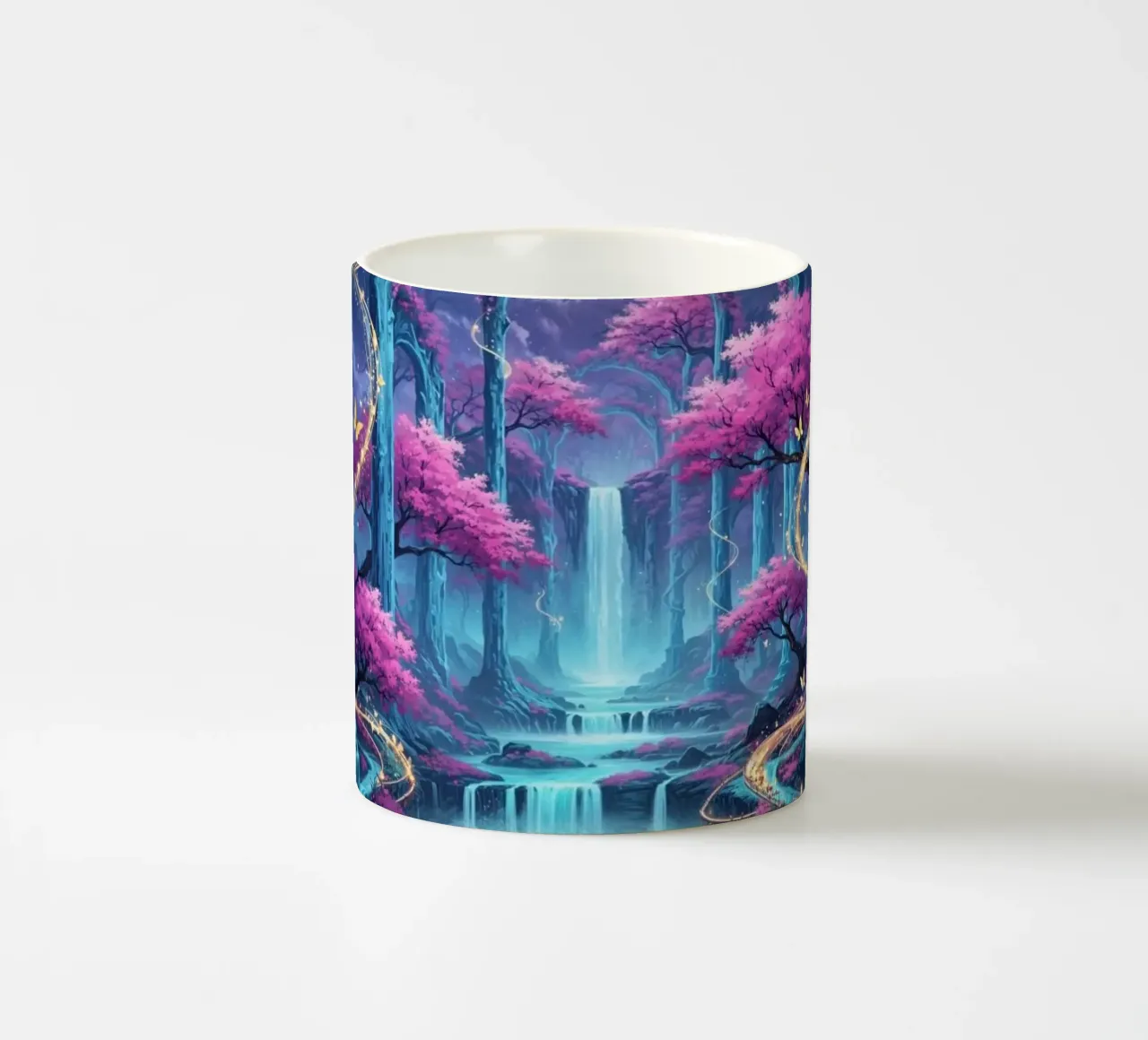 Cascata incantata al chiaro di luna tazza in ceramica da LM2KONE