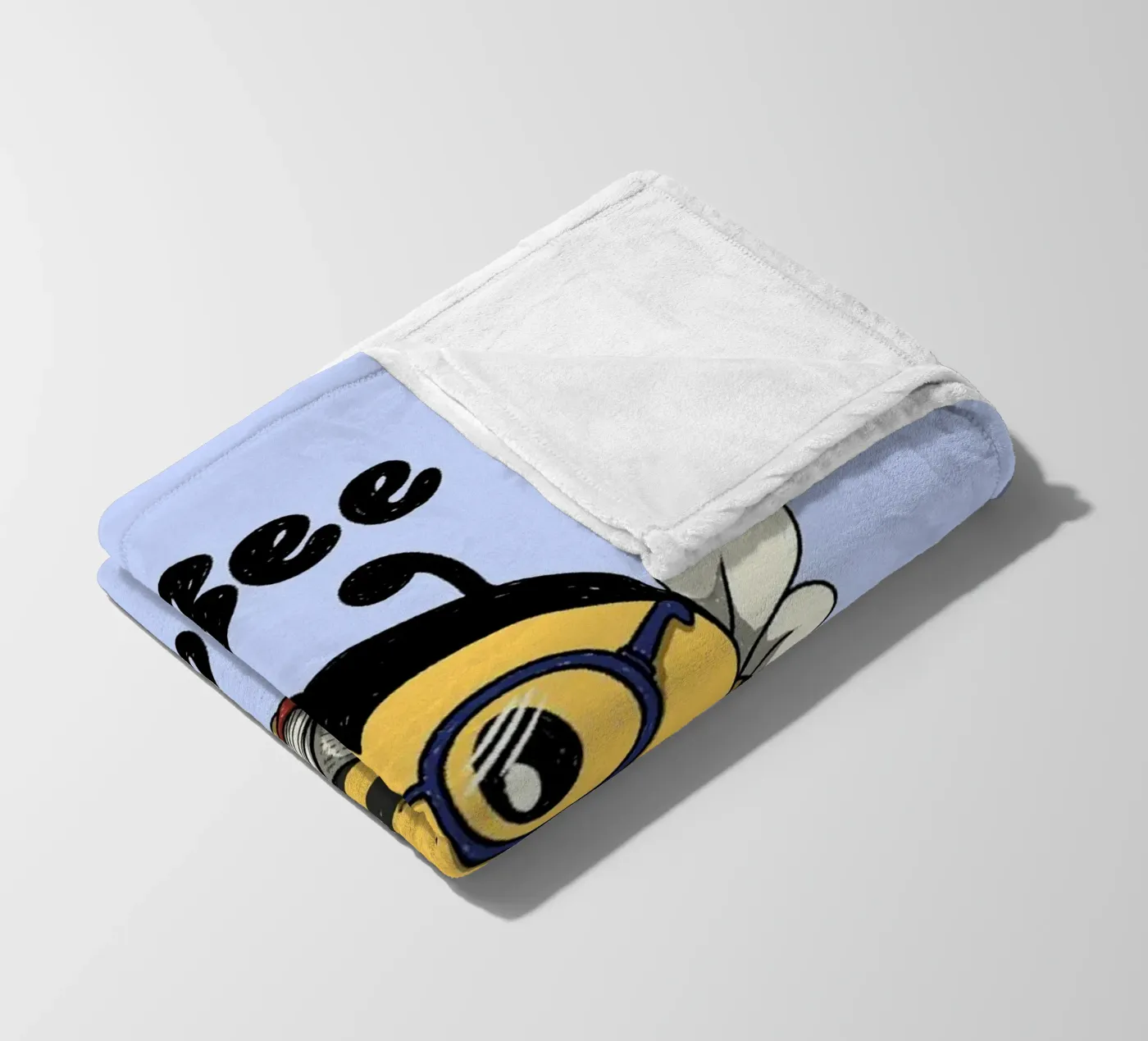 Bee Reader plaid polaire de Loobs