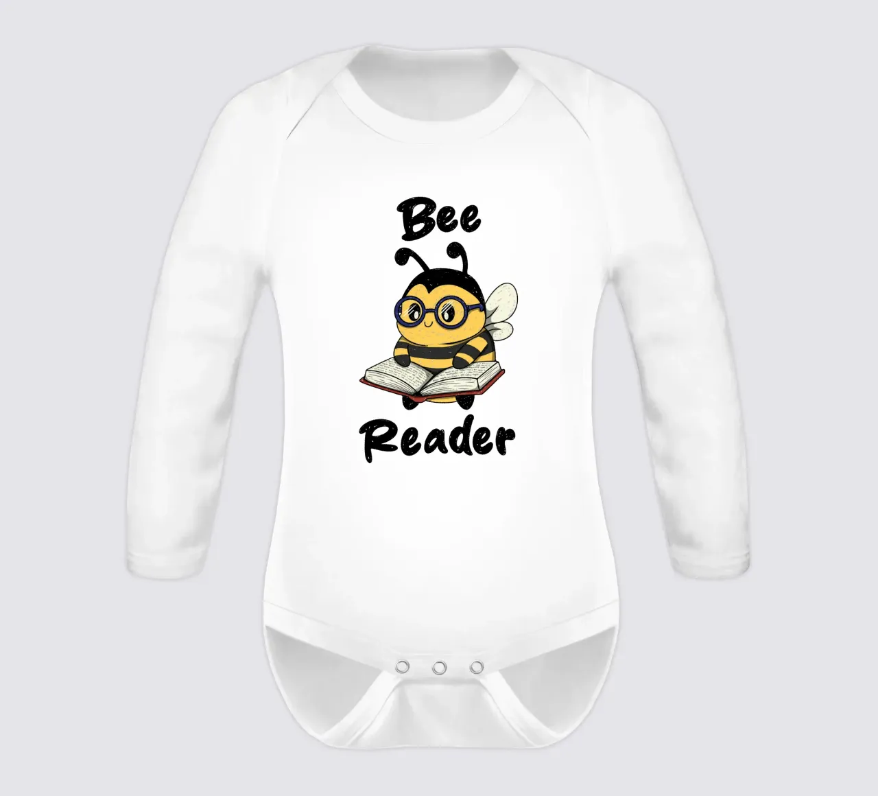 Lettore di api body neonato maniche lunghe da Loobs