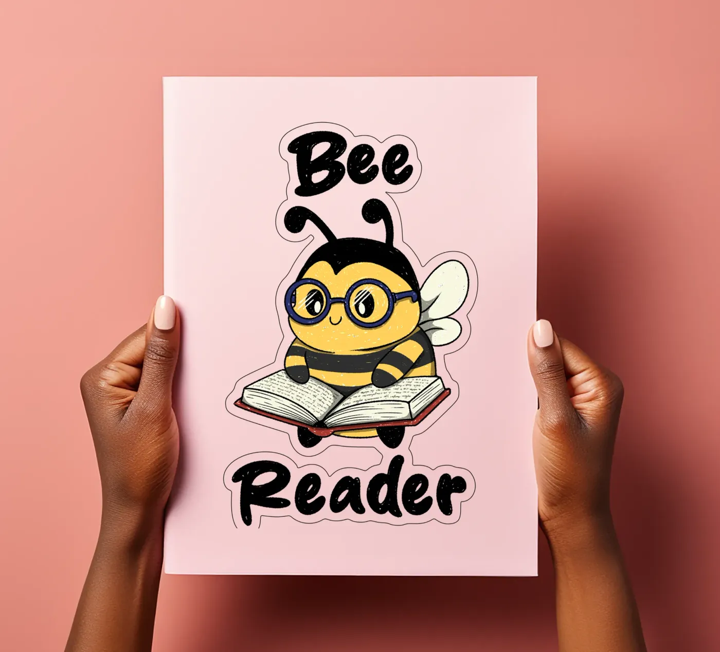 Bee Reader sticker sheet by Loobs