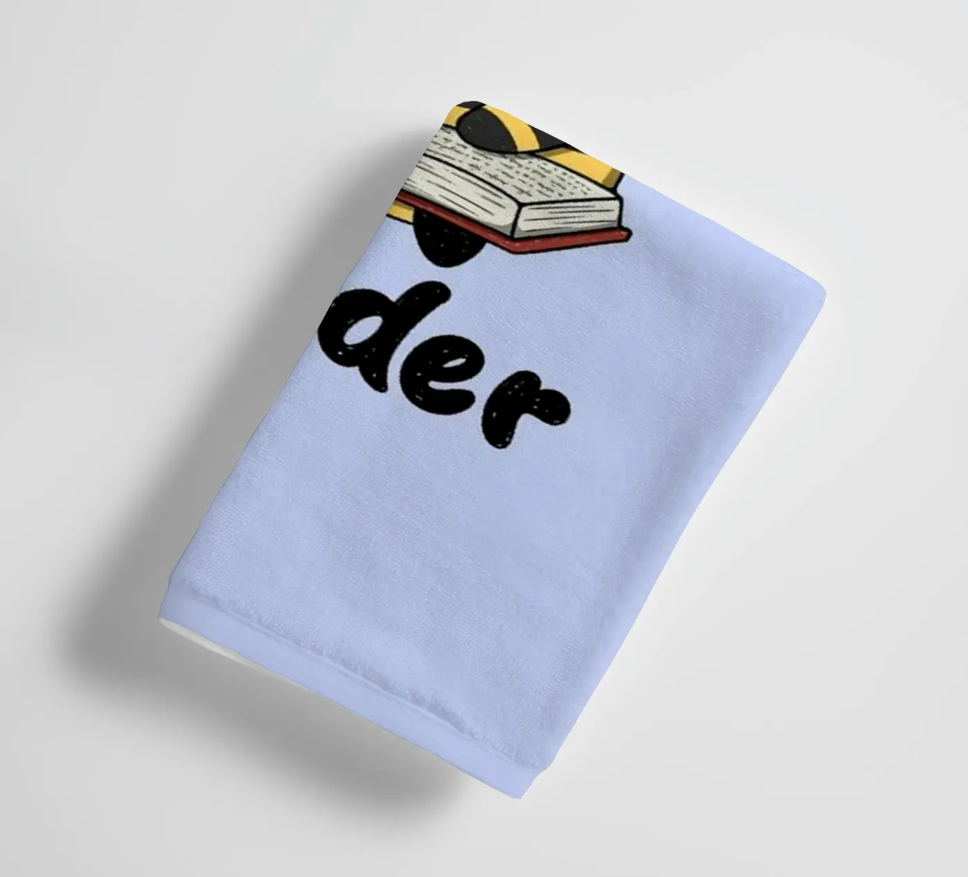 Bee Reader asciugamano da bagno da Loobs