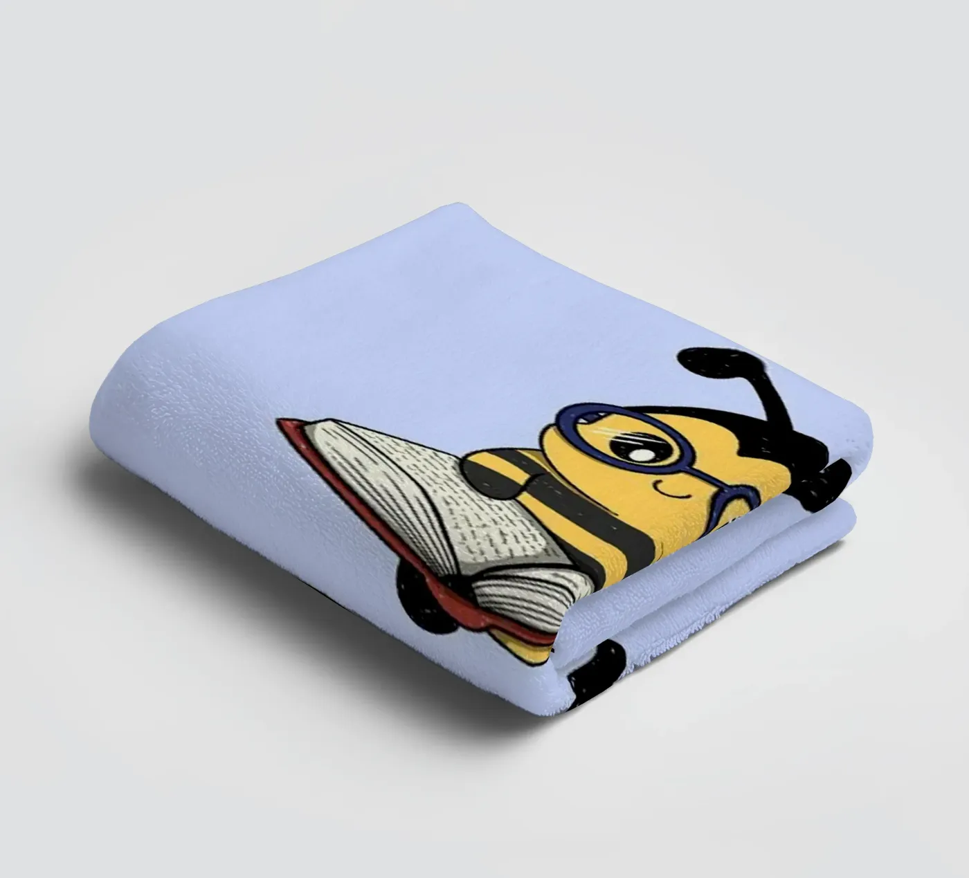 Bee Reader asciugamano da bagno da Loobs