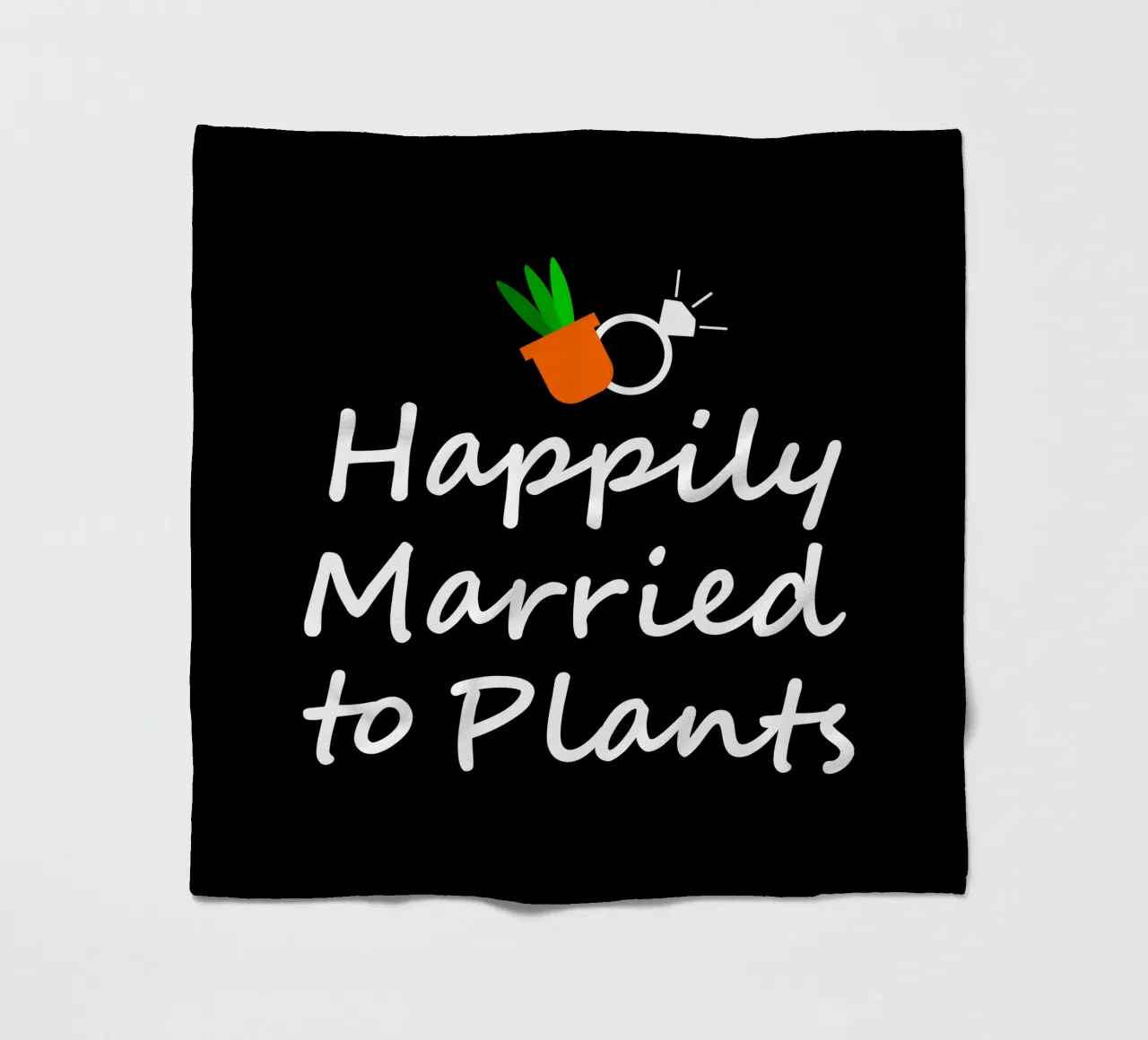 Felicemente sposati con le piante coperta in pile da mygreenvalue