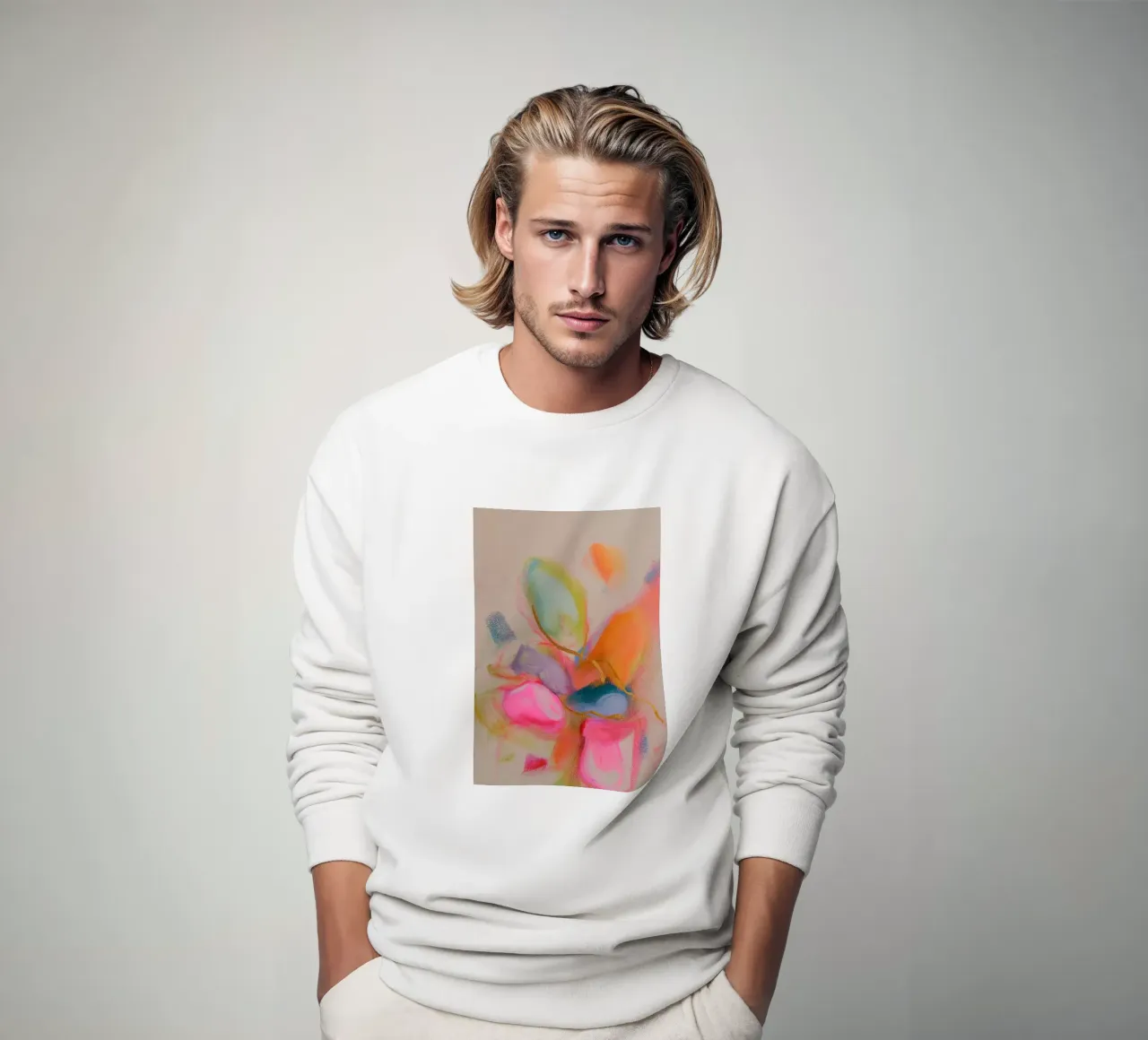 Farbenrausch Energie Sweatshirt von Carina Pop & Pastell