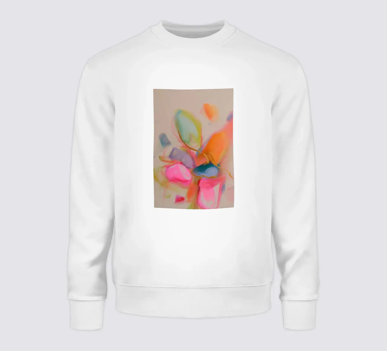 Farbenrausch Energie Sweatshirt von Carina Pop & Pastell