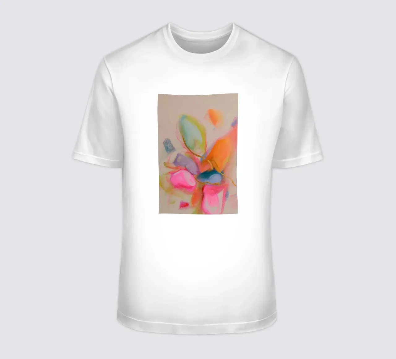 Un'esplosione di energia cromatica t-shirt da Carina Pop & Pastell