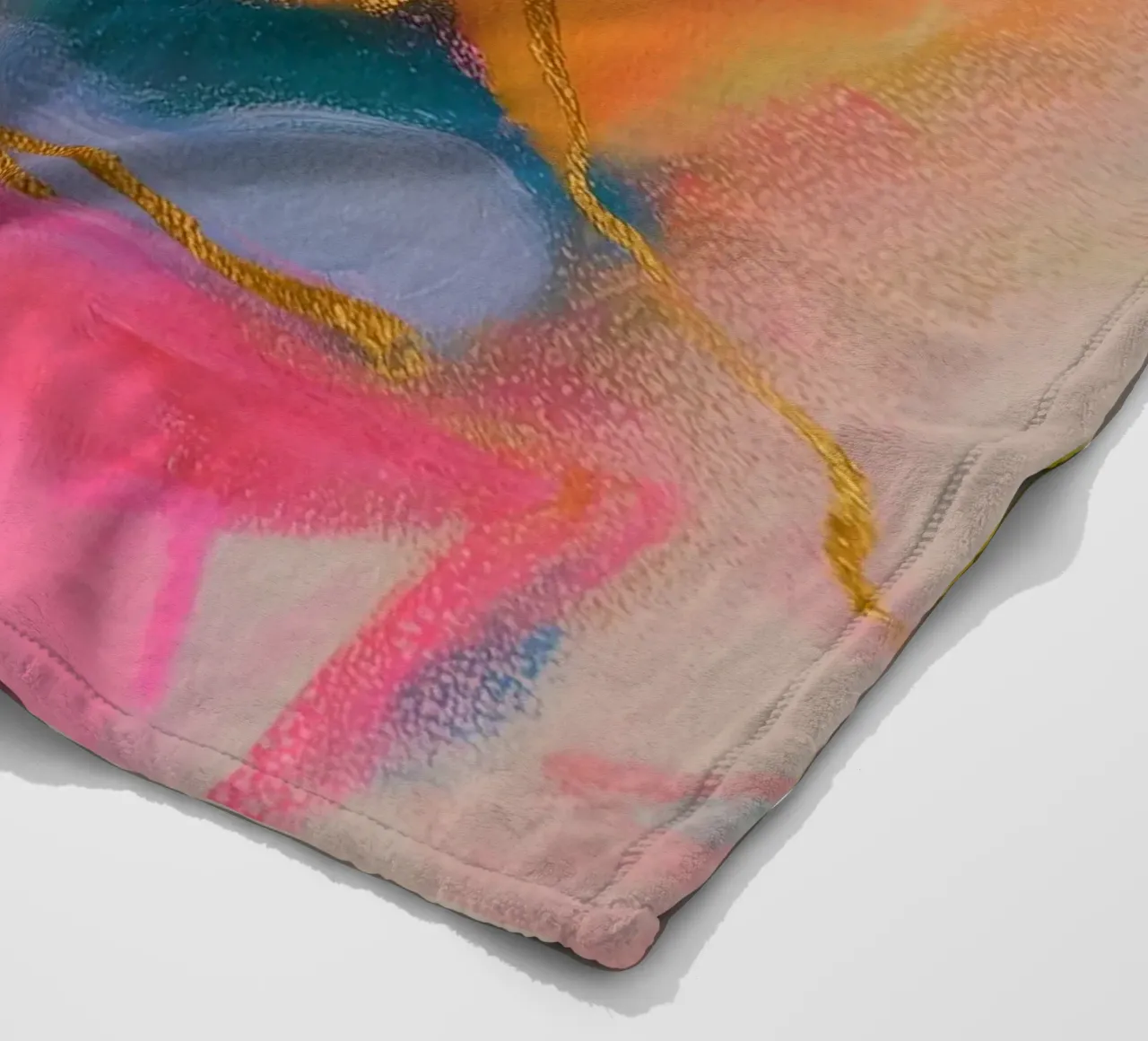 Un'esplosione di energia cromatica coperta in pile da Carina Pop & Pastell